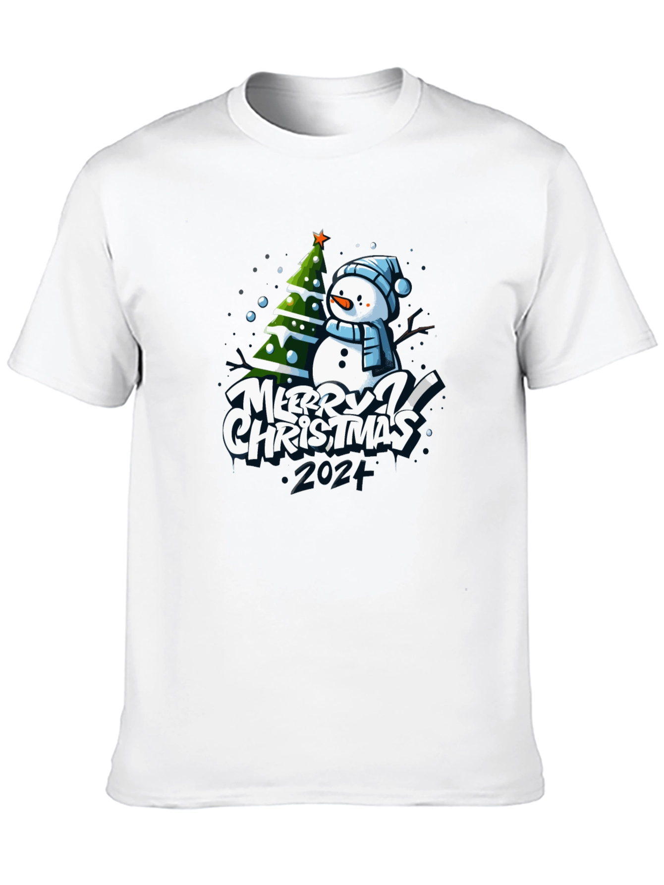Merry Christmas Snowman T-Shirt