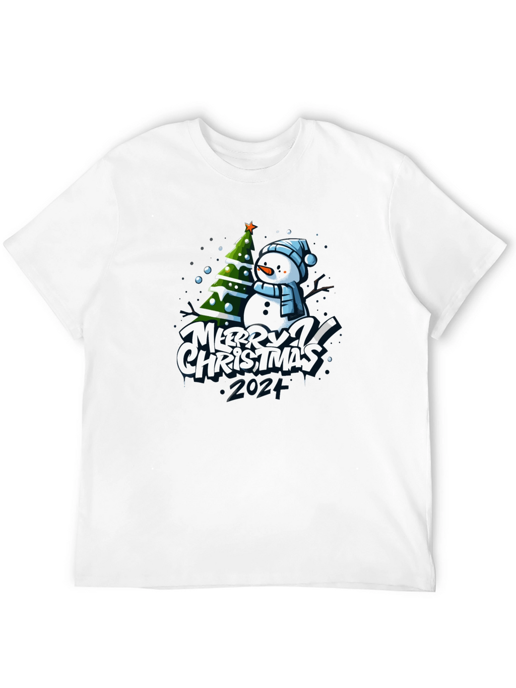 Merry Christmas Snowman T-Shirt