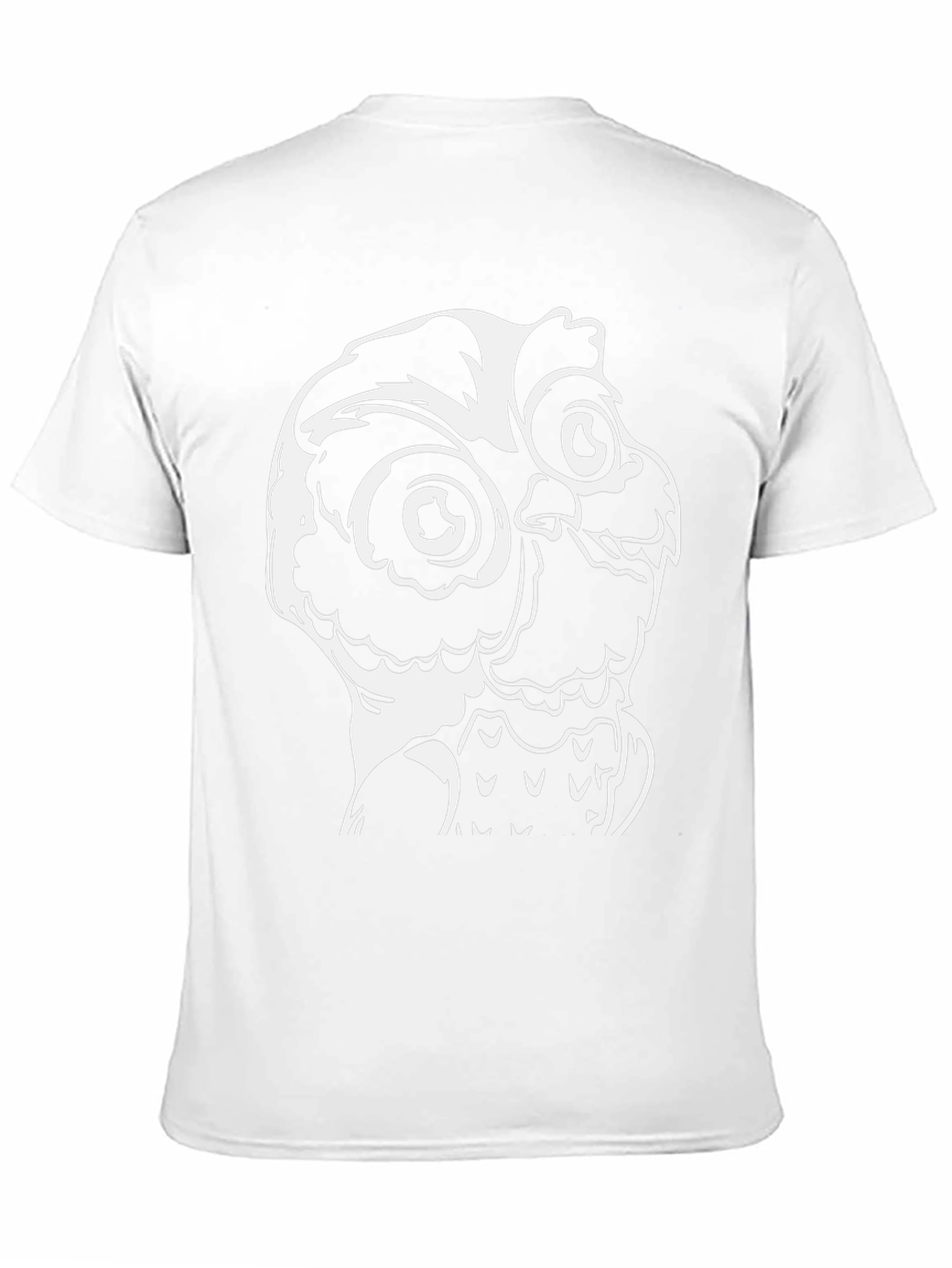 Owl Graphic Tee - Black Cotton Blend