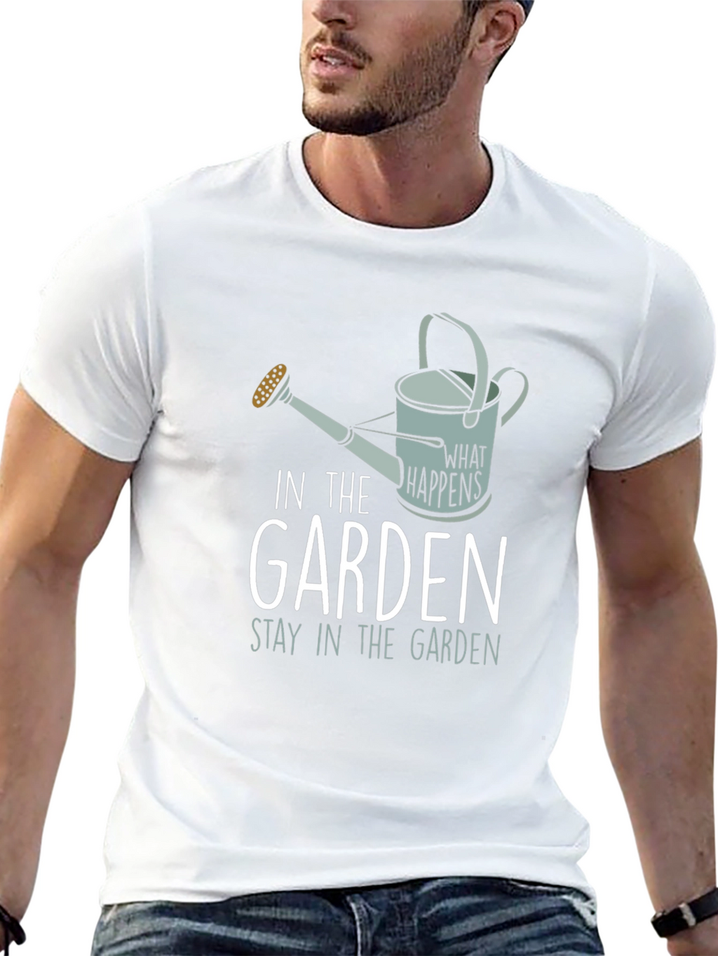In The Garden T-Shirt - Gardener Gift