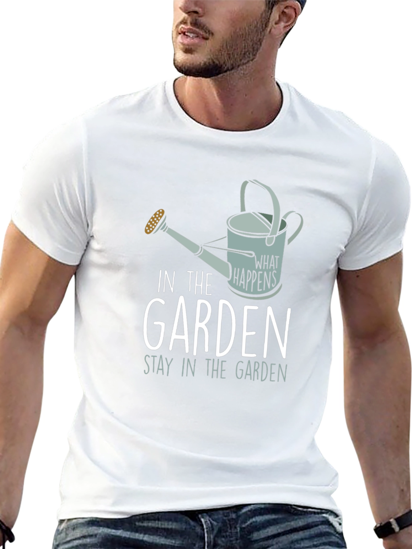 In The Garden T-Shirt - Gardener Gift