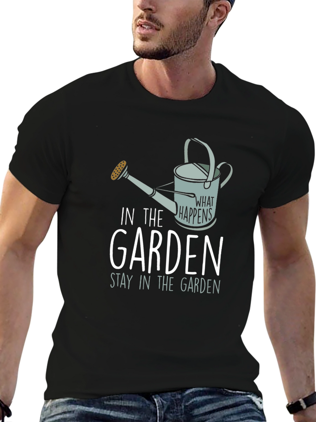 In The Garden T-Shirt - Gardener Gift