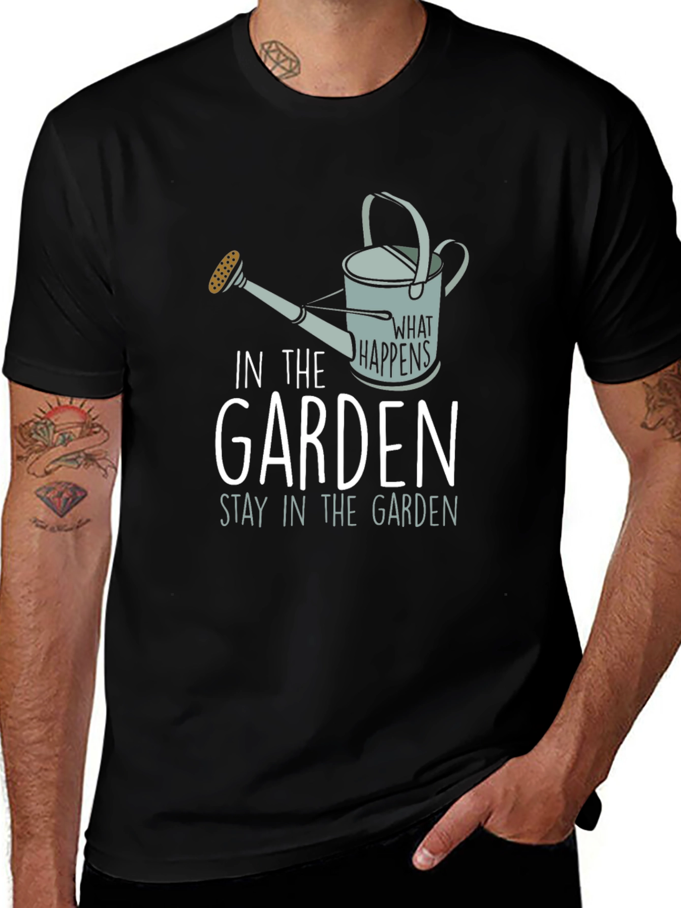 In The Garden T-Shirt - Gardener Gift