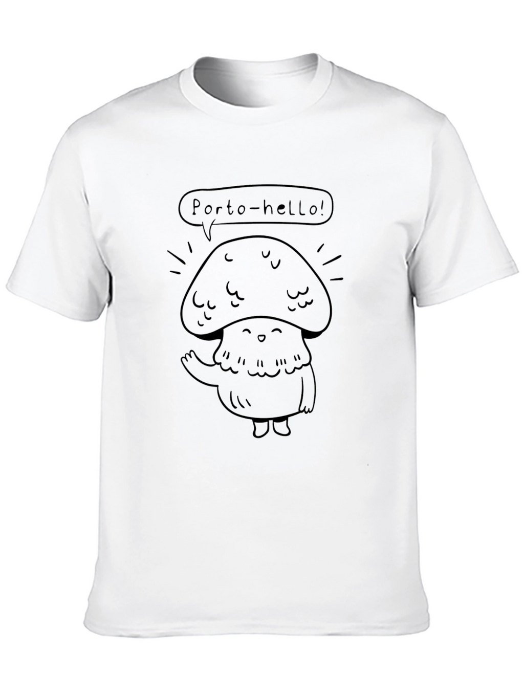 Porto-hello Mushroom Tee