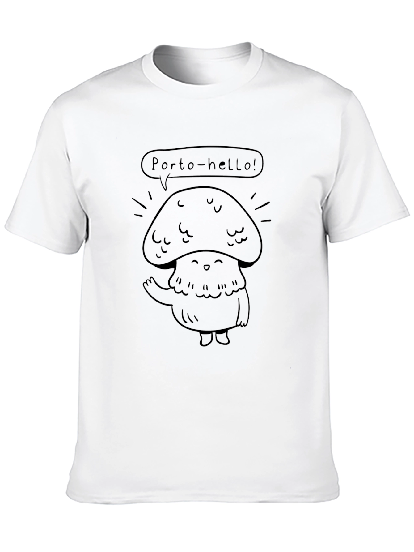 Porto-hello Mushroom Tee