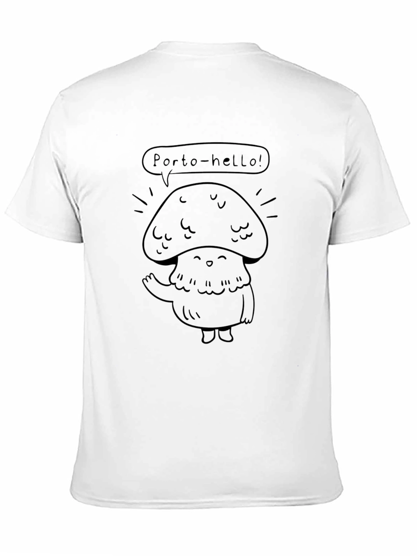 Porto-hello Mushroom Tee
