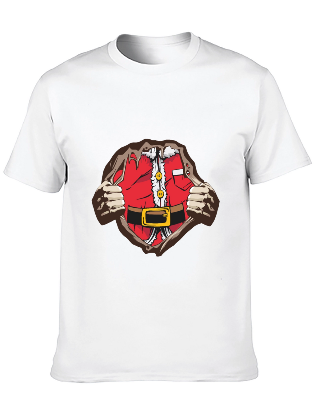 Santa Suit T-Shirt - Christmas Festive Tee