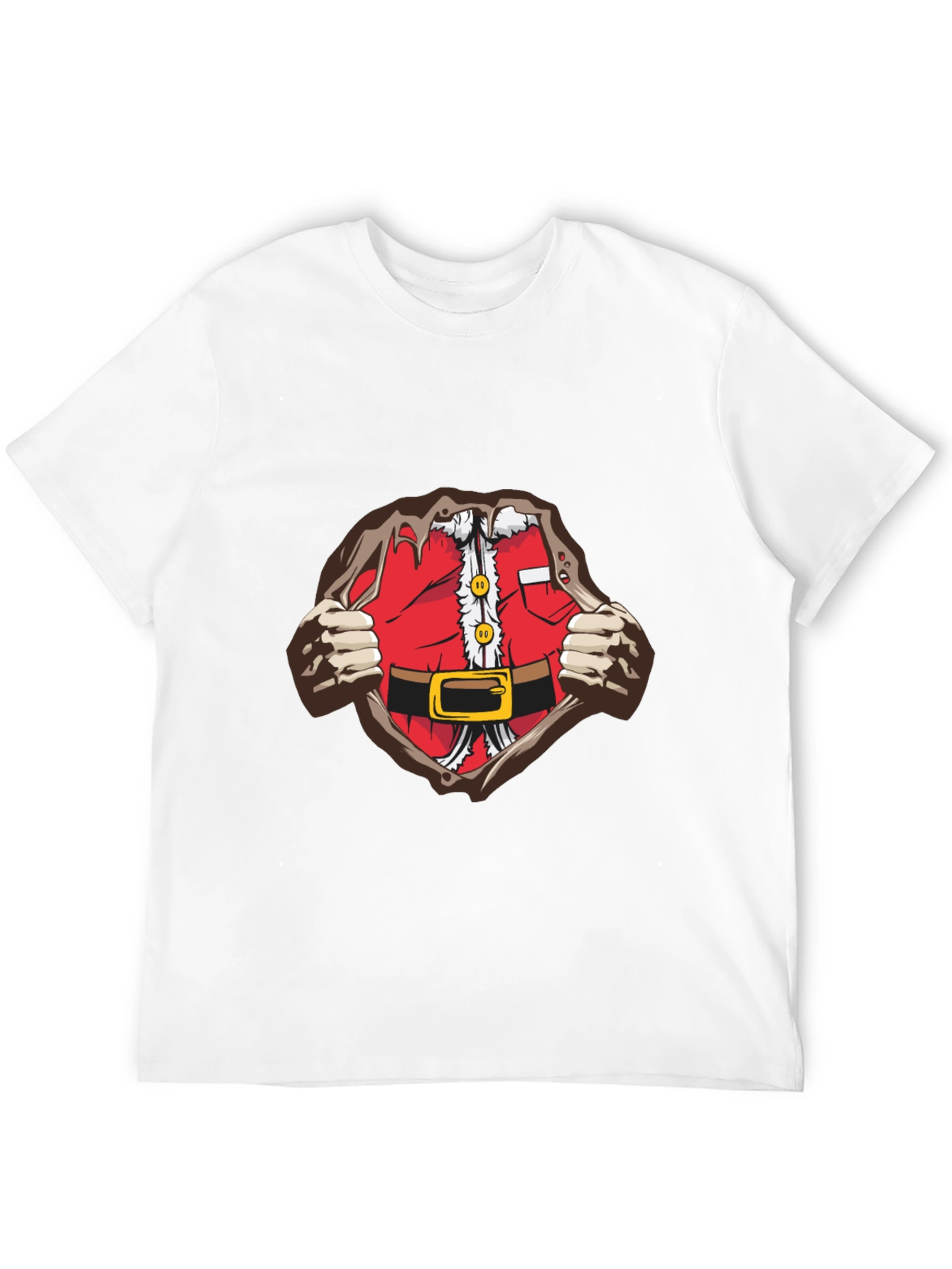 Santa Suit T-Shirt - Christmas Festive Tee