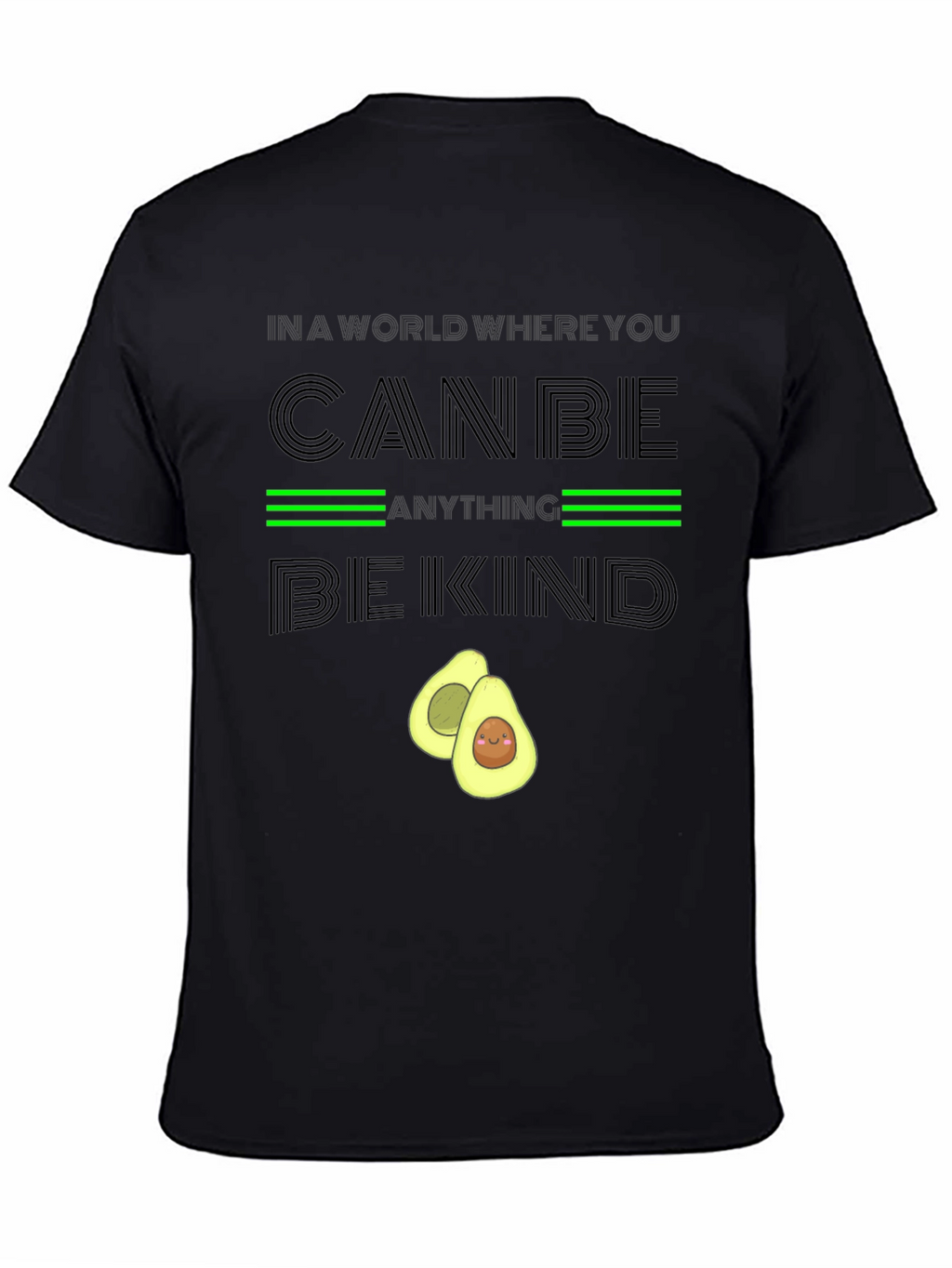 Be Kind Avocado Graphic Tee