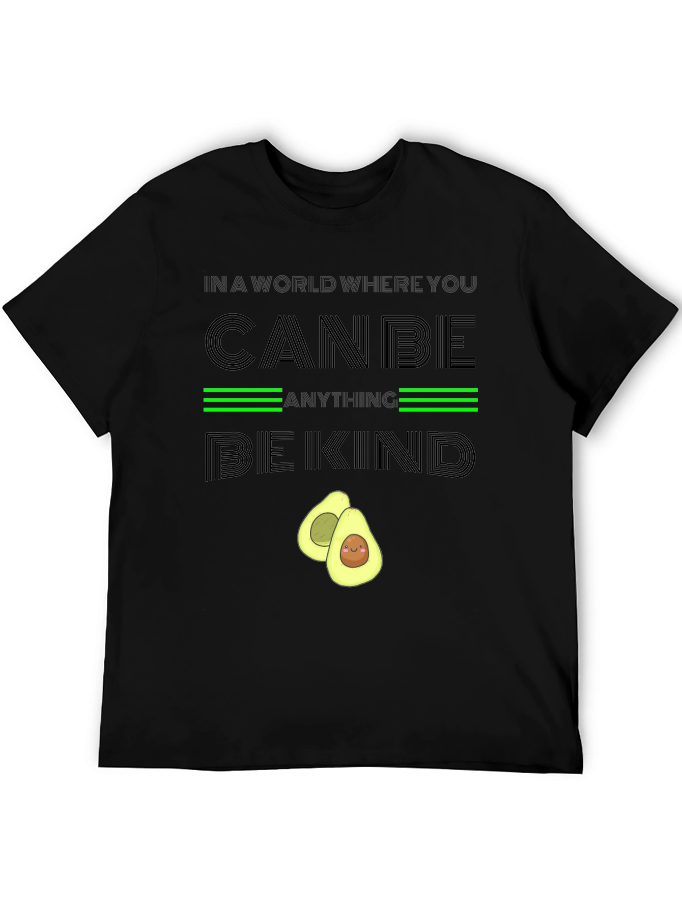Be Kind Avocado Graphic Tee