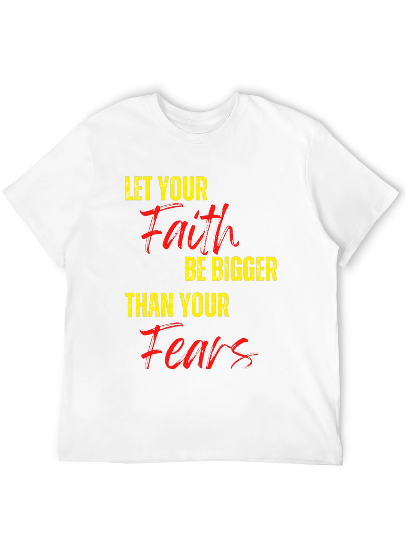 Faith Over Fears T-Shirt - Motivational Tee