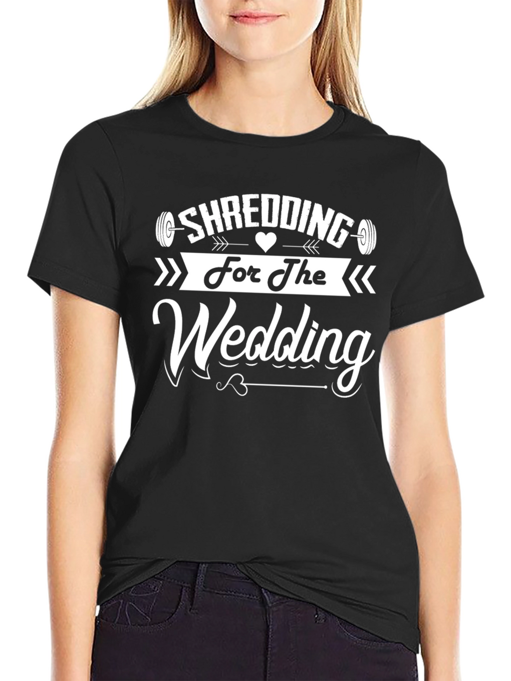 Shredding for The Wedding T-Shirt Black