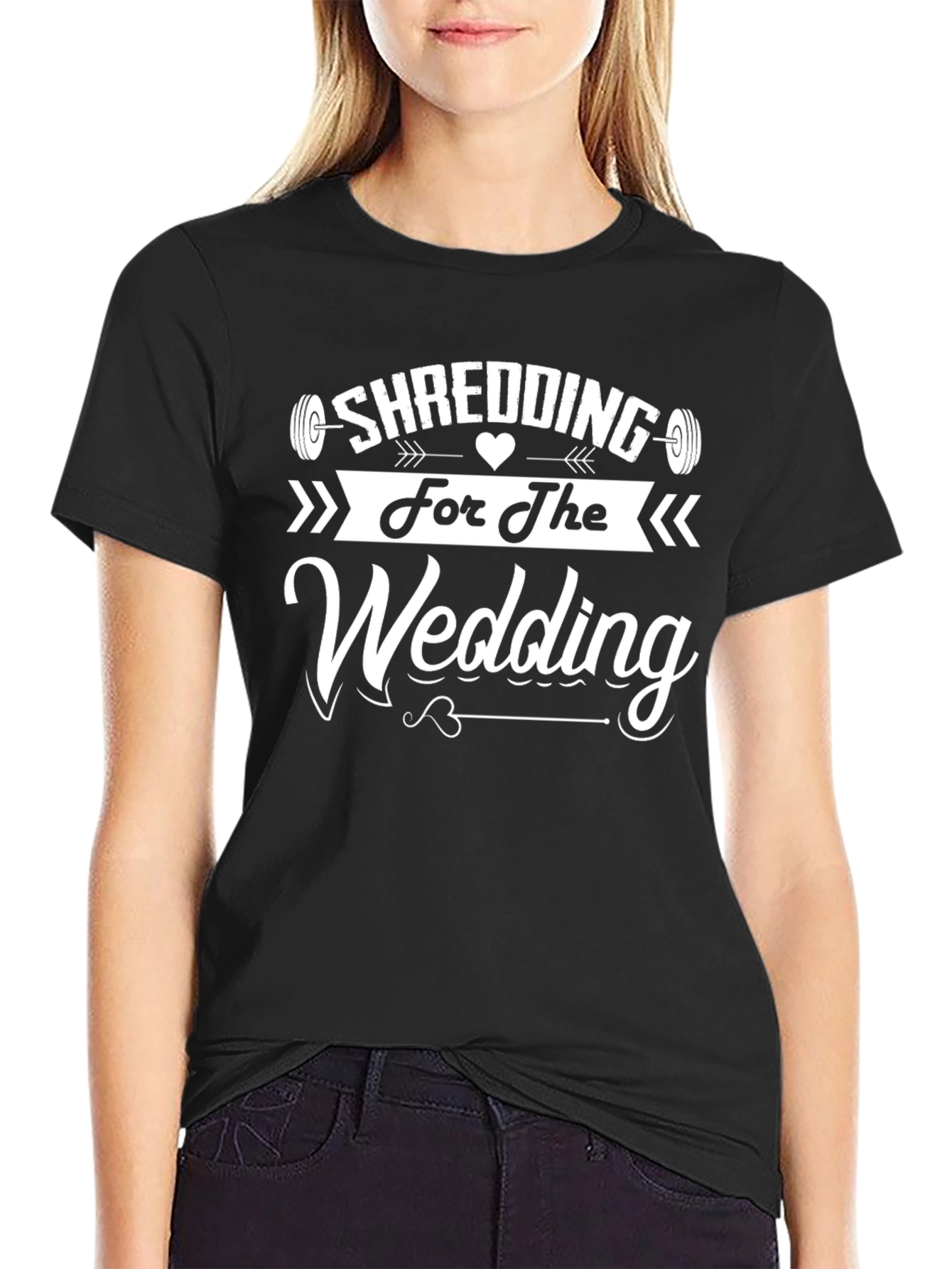 Shredding for The Wedding T-Shirt Black