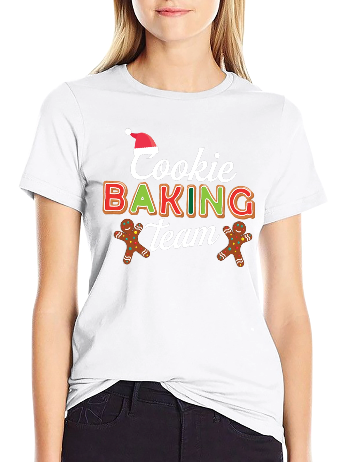 Cookie Baking Team Holiday T-Shirt