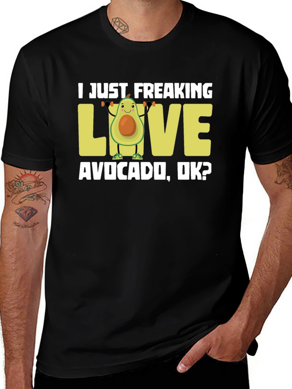 Avocado Lover T-Shirt - Funny Gym Humor