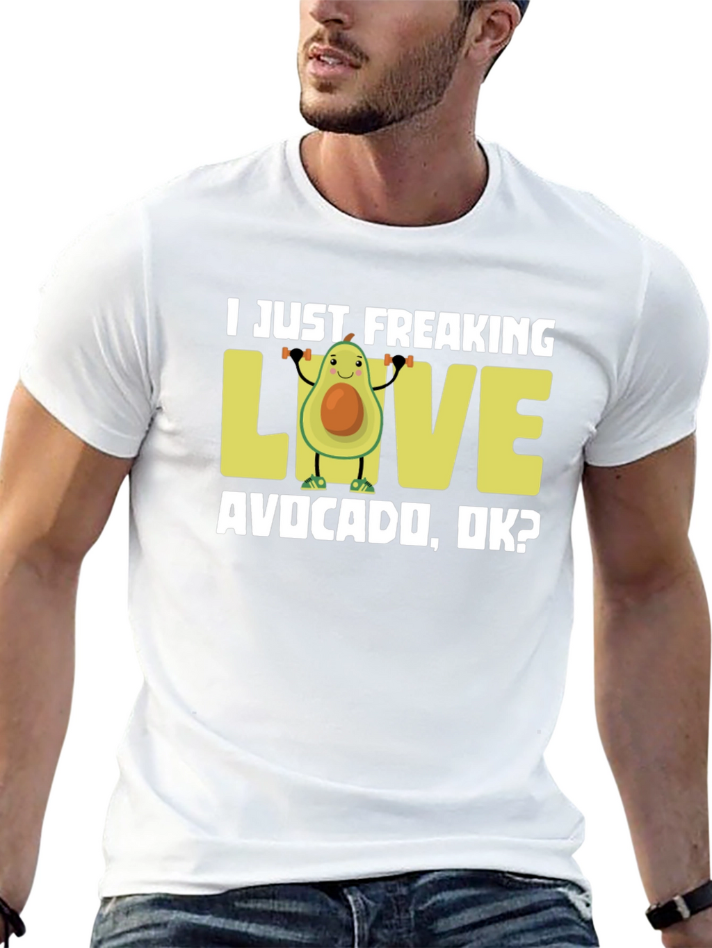 Avocado Lover T-Shirt - Funny Gym Humor
