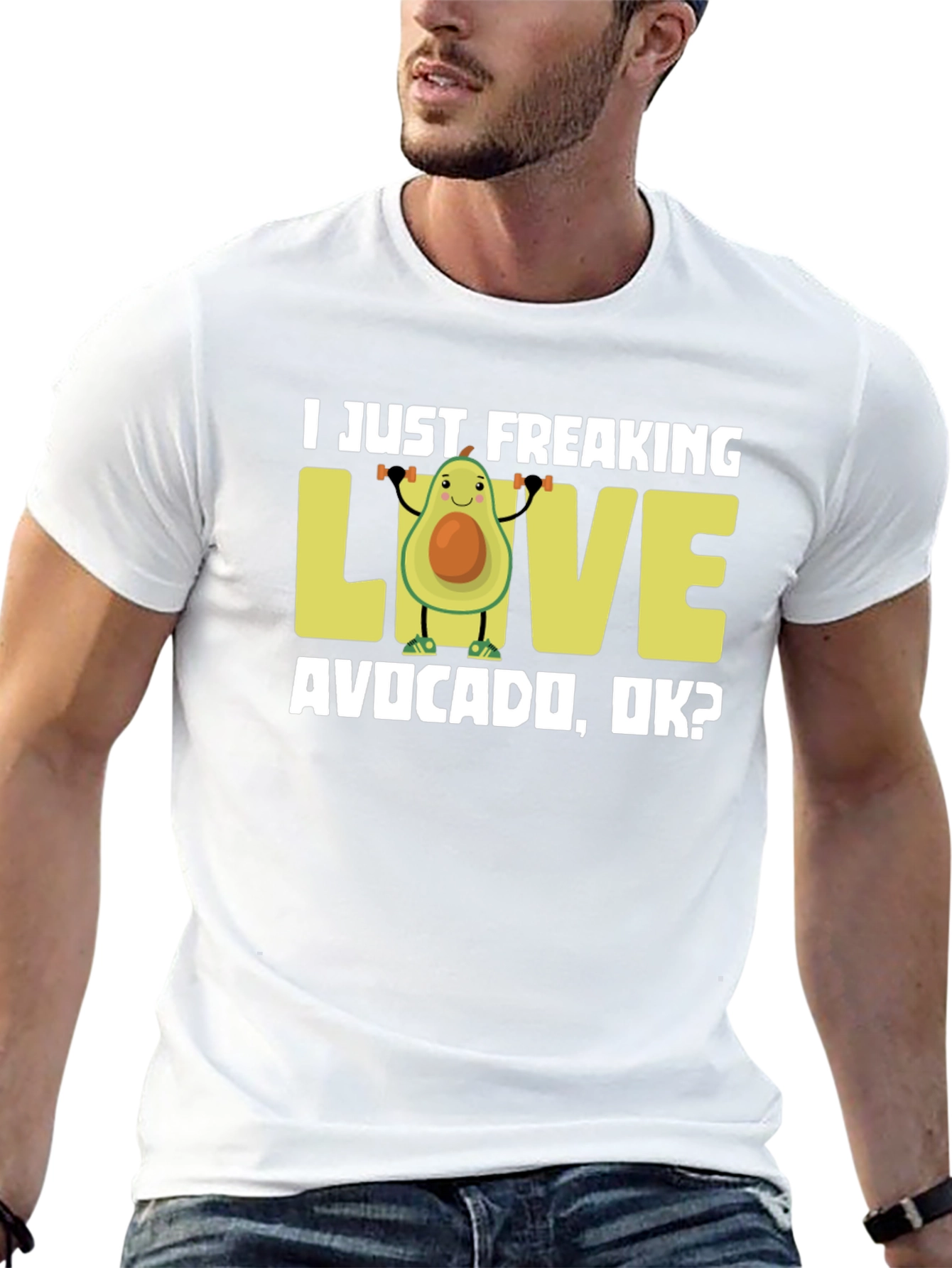 Avocado Lover T-Shirt - Funny Gym Humor