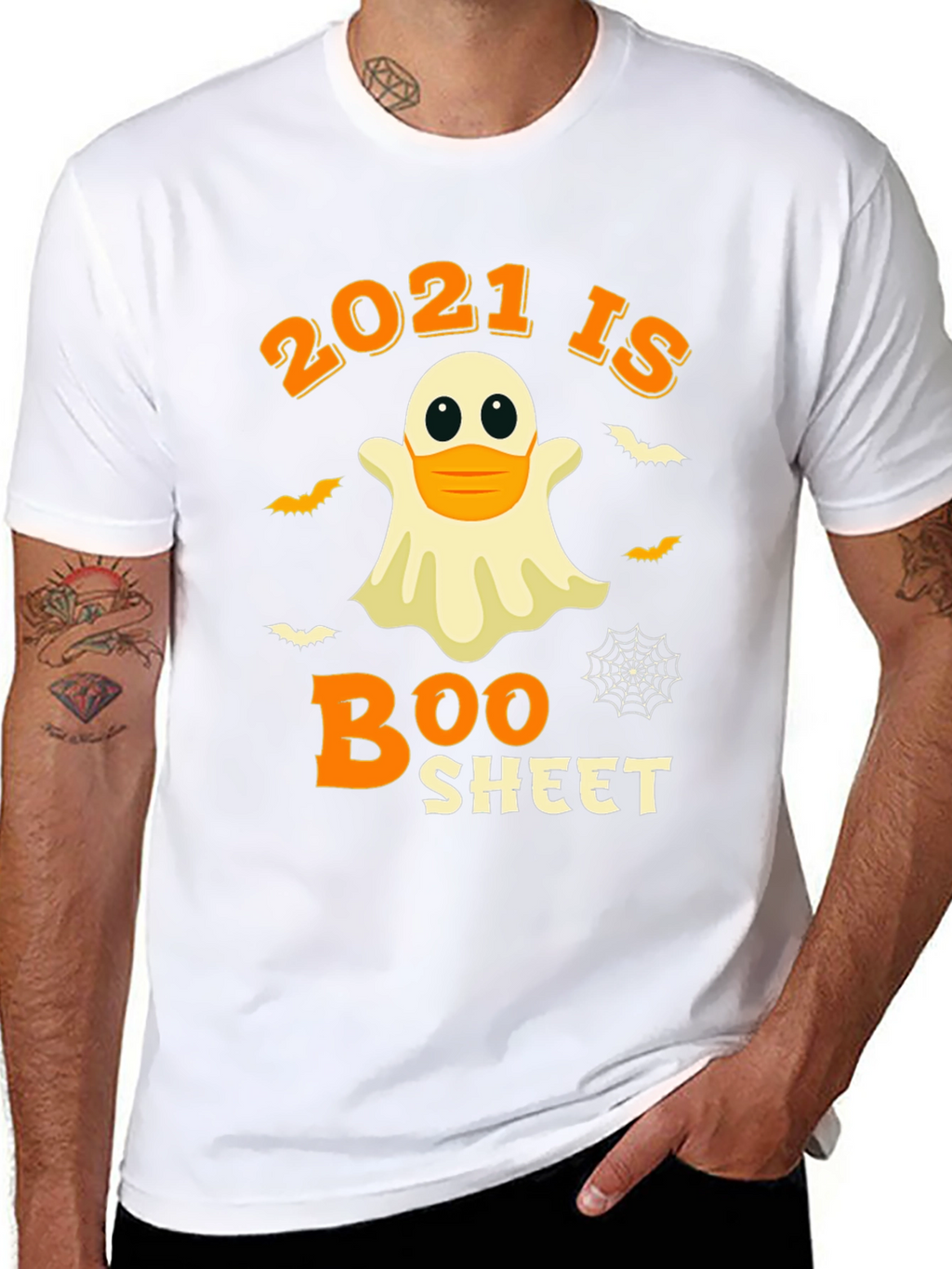 2021 Boo Sheet Halloween T-Shirt