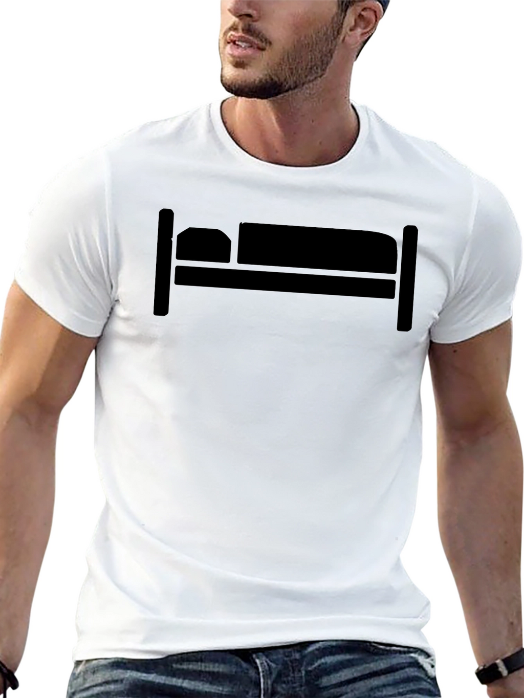 Bed Graphic T-Shirt - Sleepy Comfort Wear