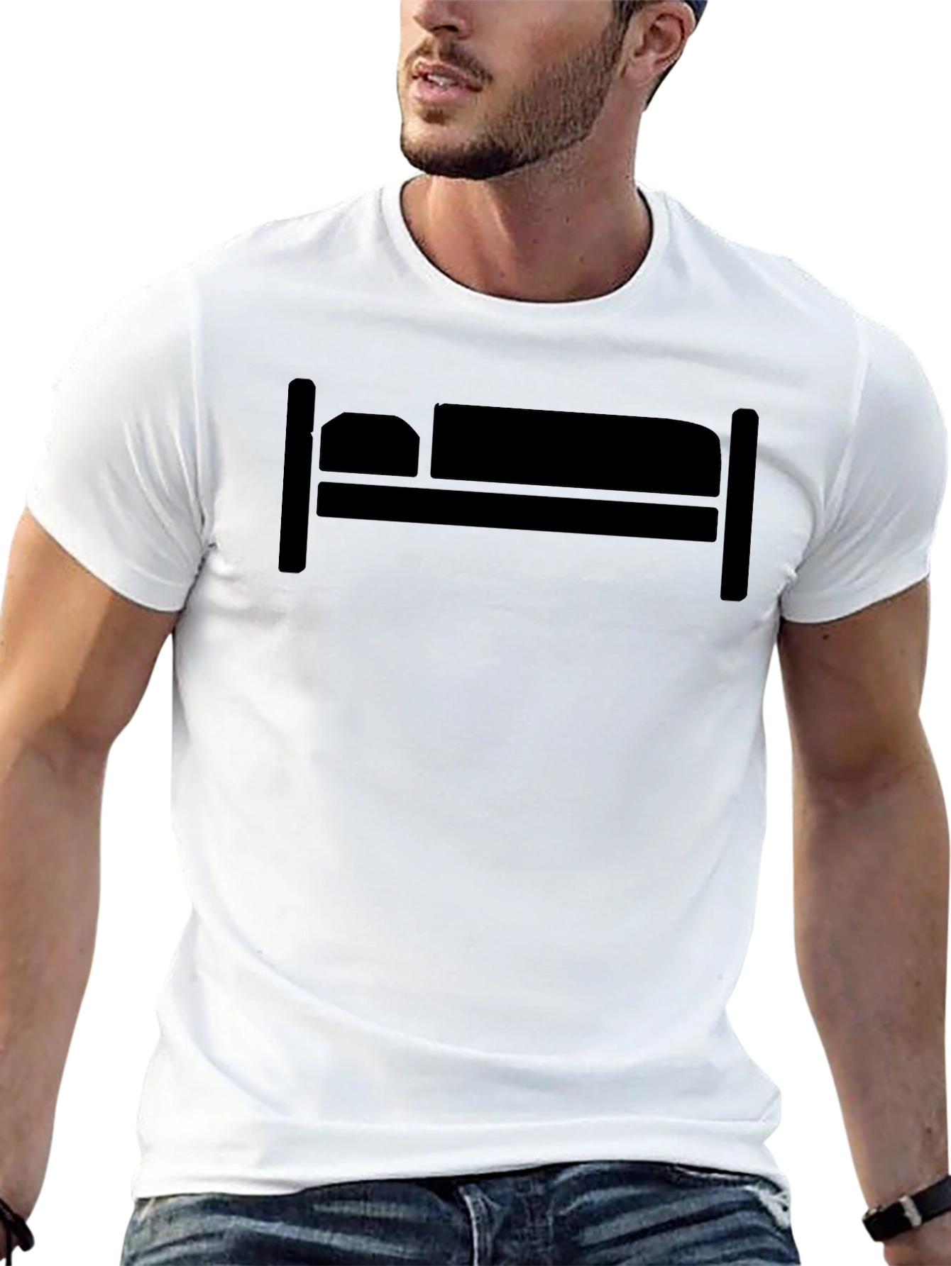 Bed Graphic T-Shirt - Sleepy Comfort Wear