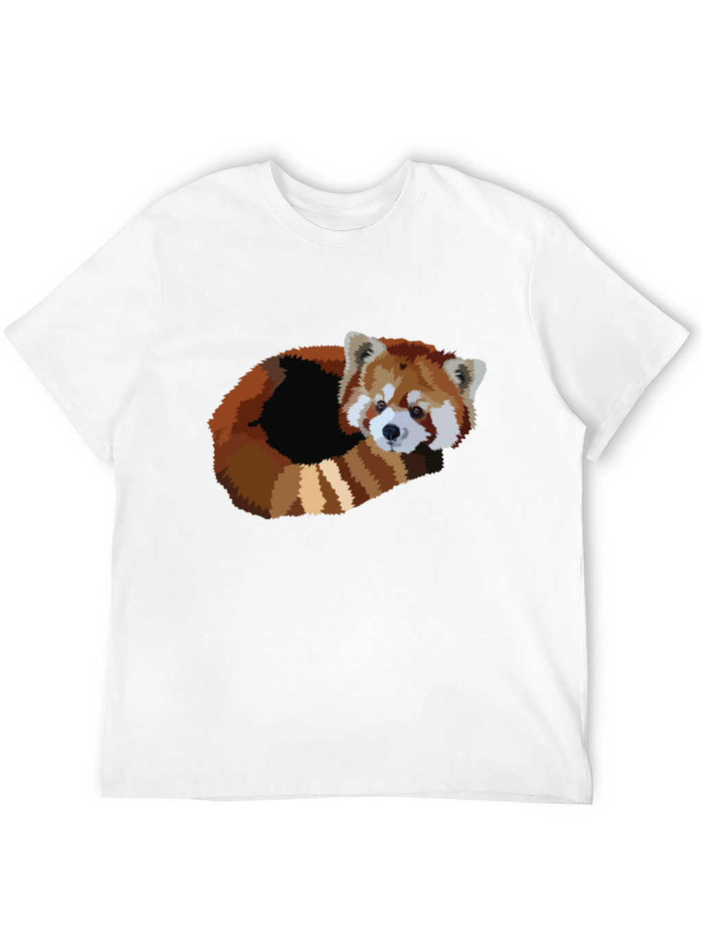Red Panda Graphic T-Shirt - Soft Cotton Blend