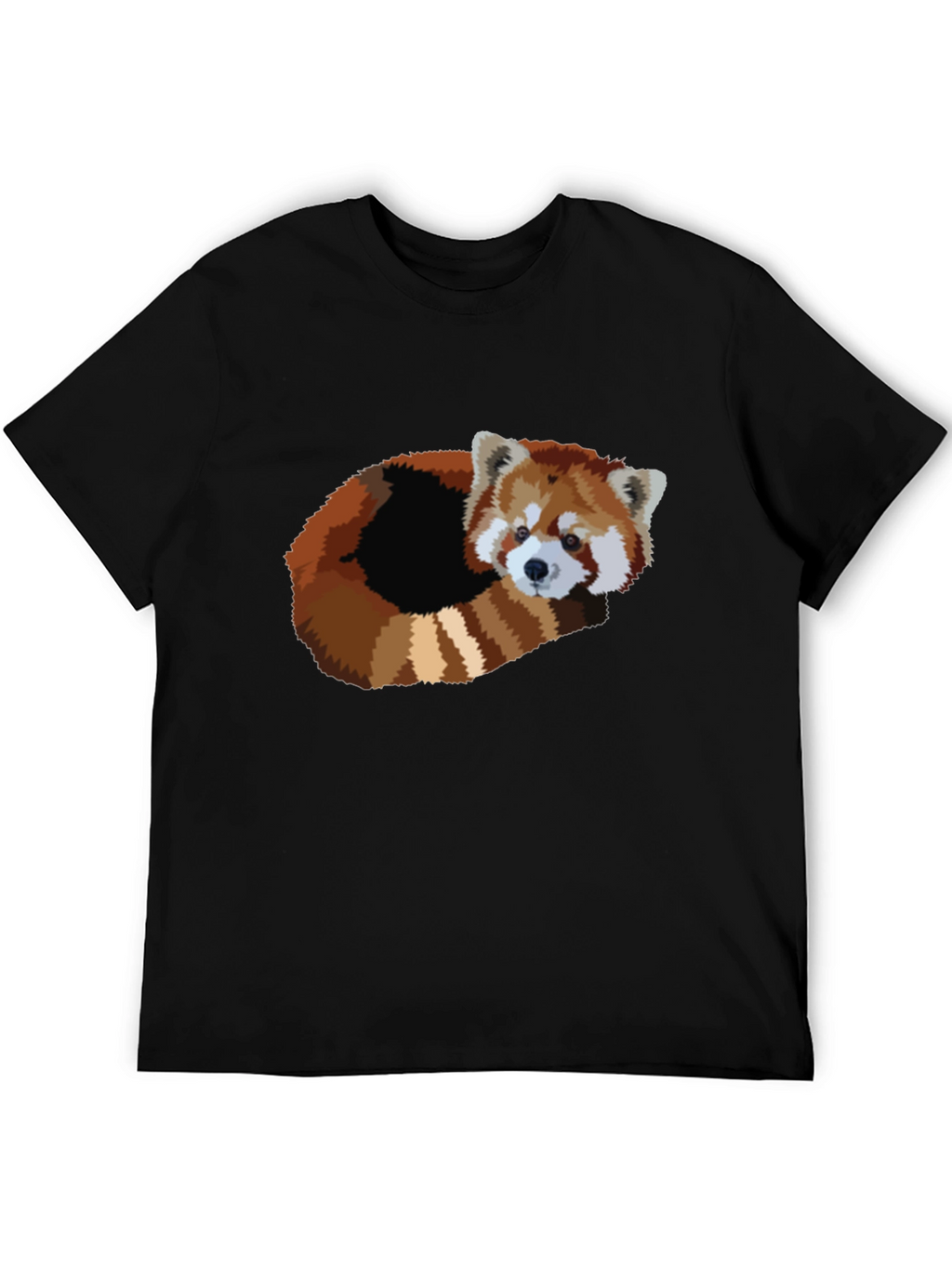 Red Panda Graphic T-Shirt - Soft Cotton Blend