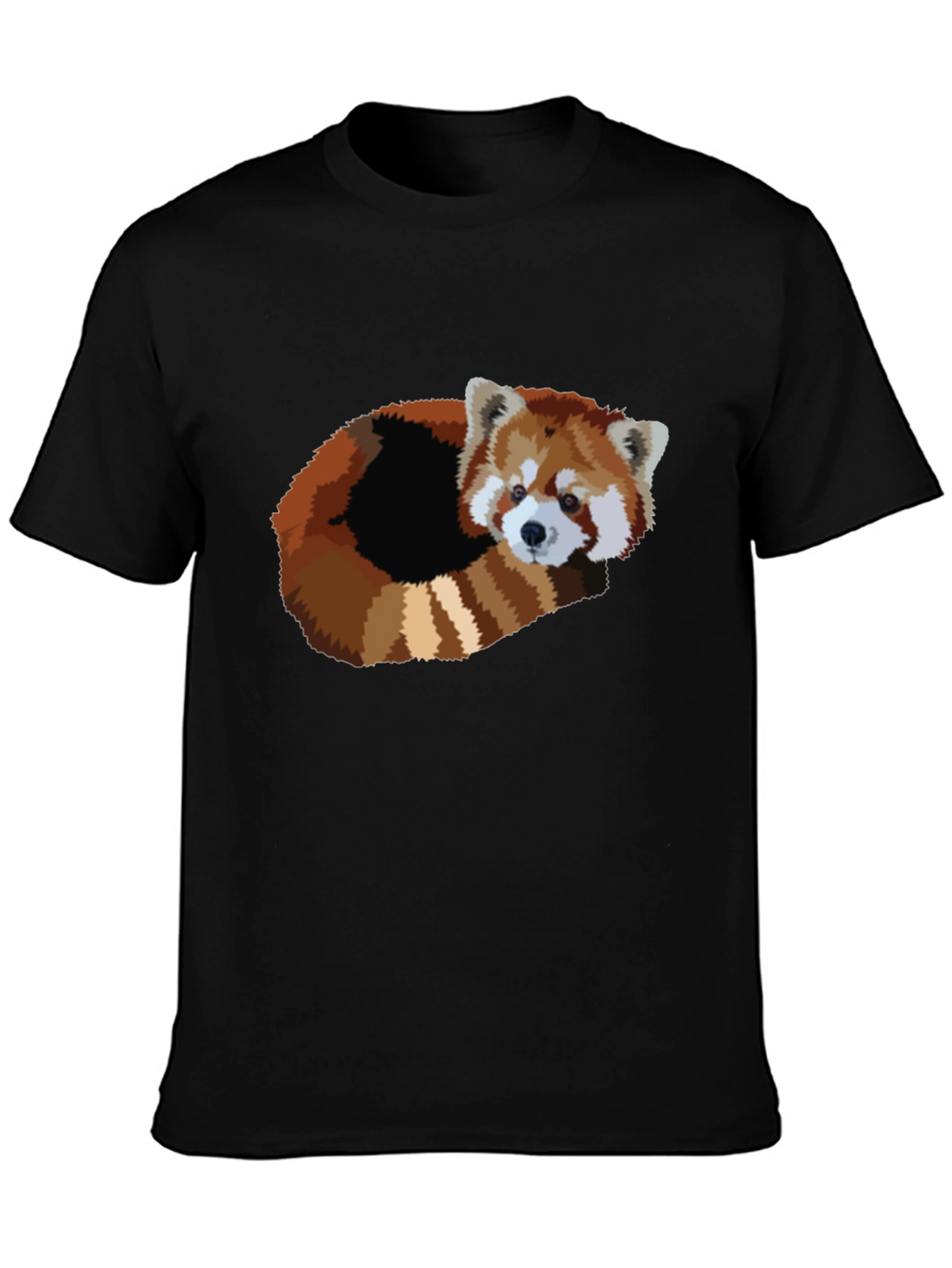Red Panda Graphic T-Shirt - Soft Cotton Blend