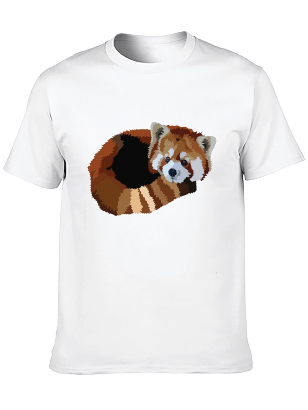 Red Panda Graphic T-Shirt - Soft Cotton Blend