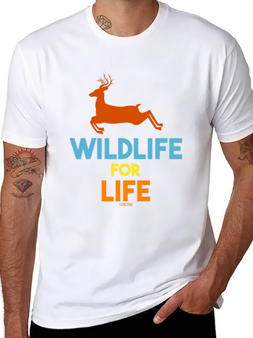 Wildlife for Life Graphic T-Shirt
