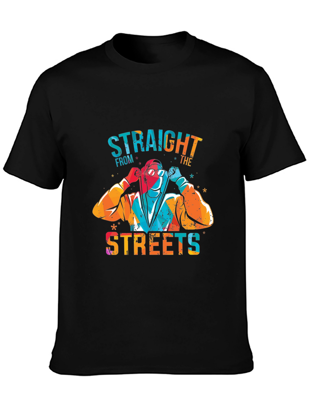 Straight From The Streets Graphic T-Shirt