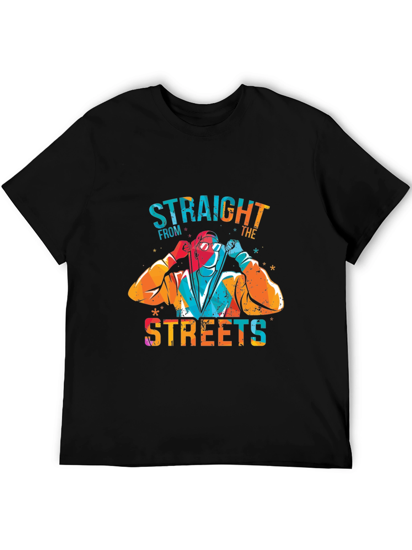 Straight From The Streets Graphic T-Shirt
