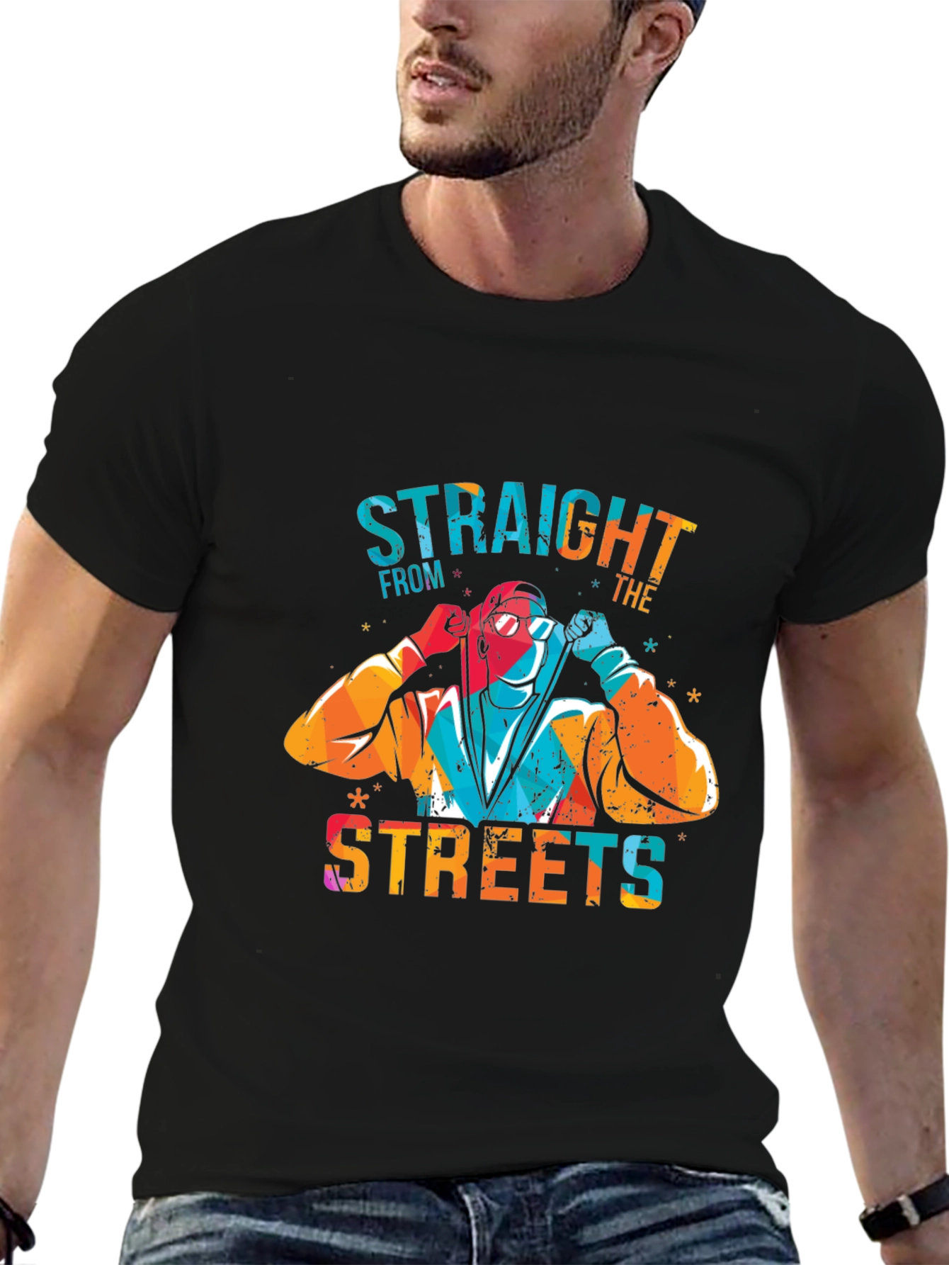 Straight From The Streets Graphic T-Shirt