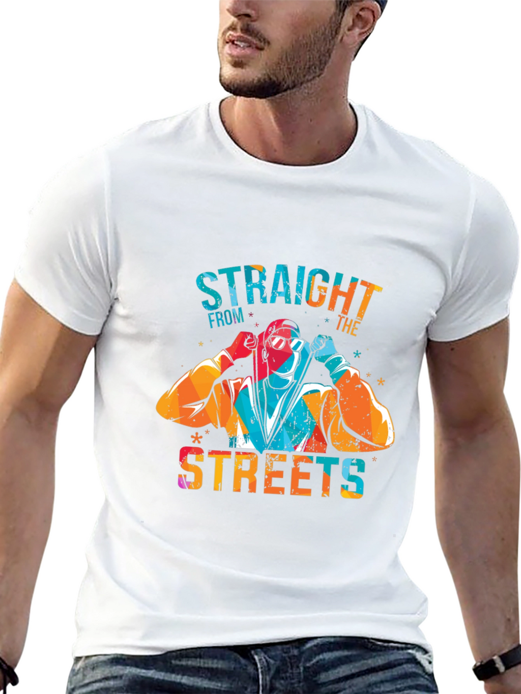 Straight From The Streets Graphic T-Shirt