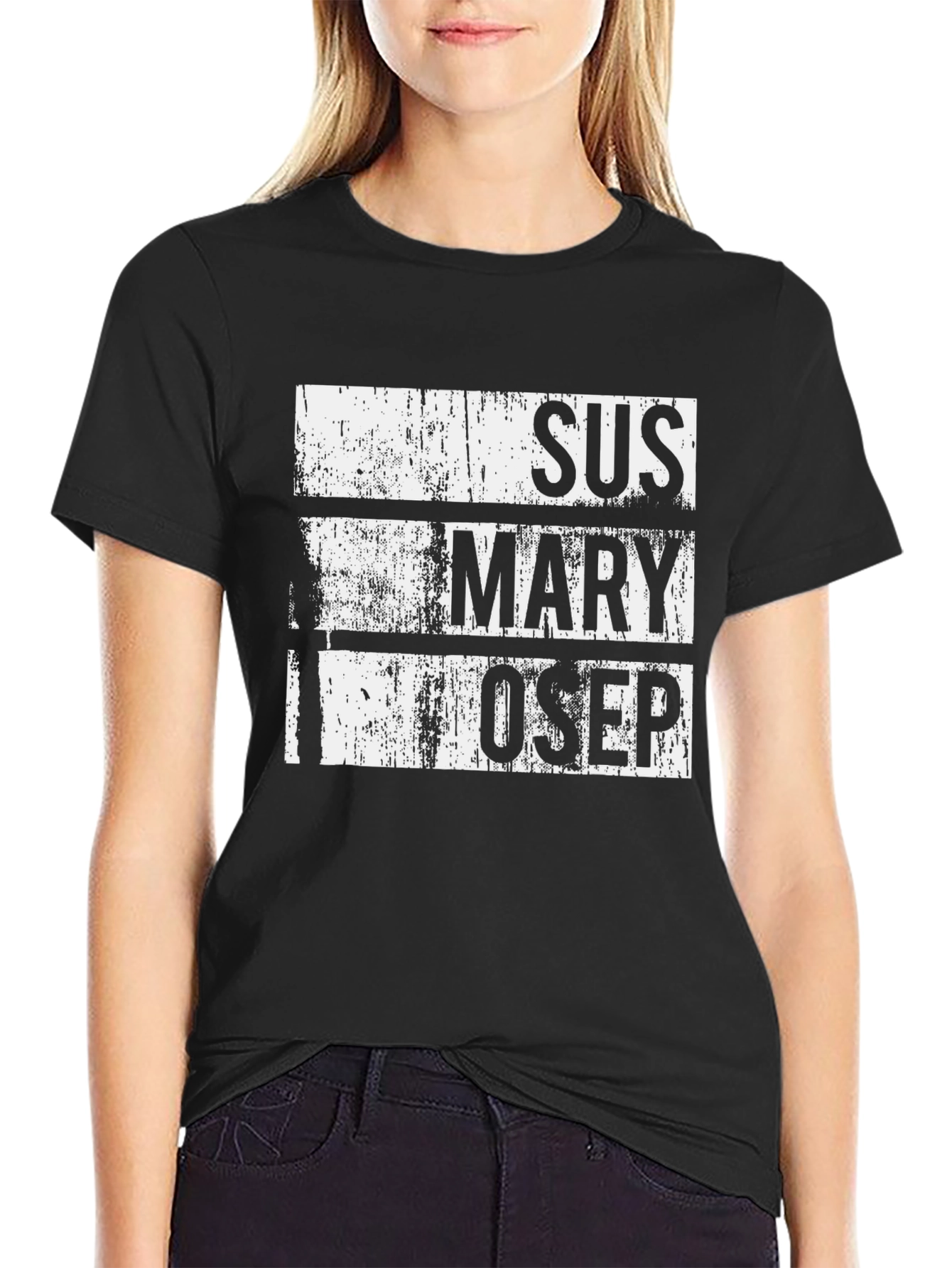 SUS MARY OSEP Graphic T-Shirt
