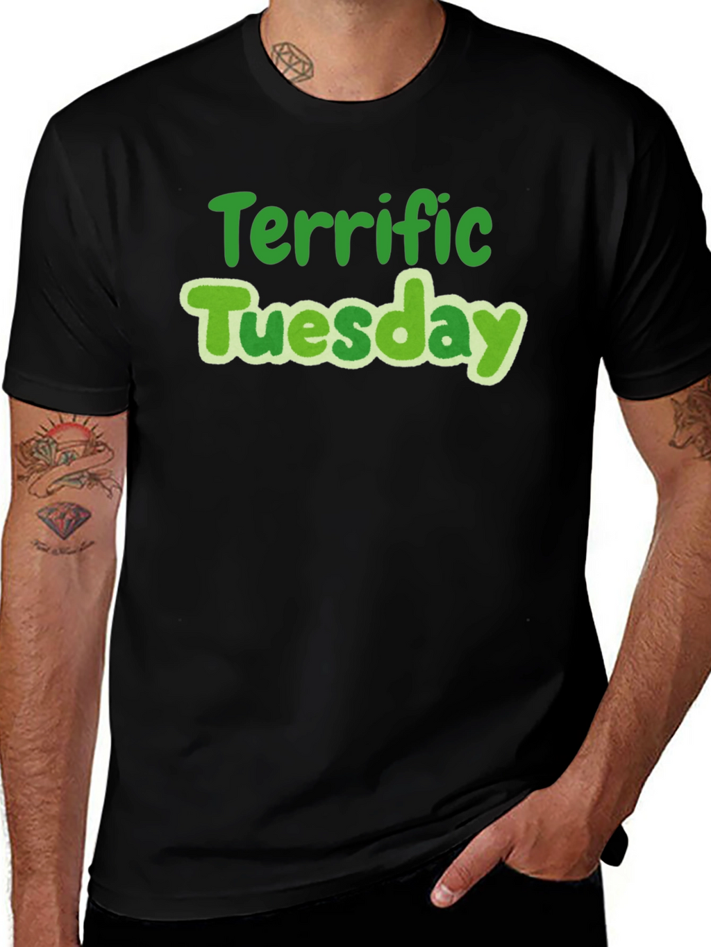 Terrific Tuesday Graphic T-Shirt - Soft Cotton Blend