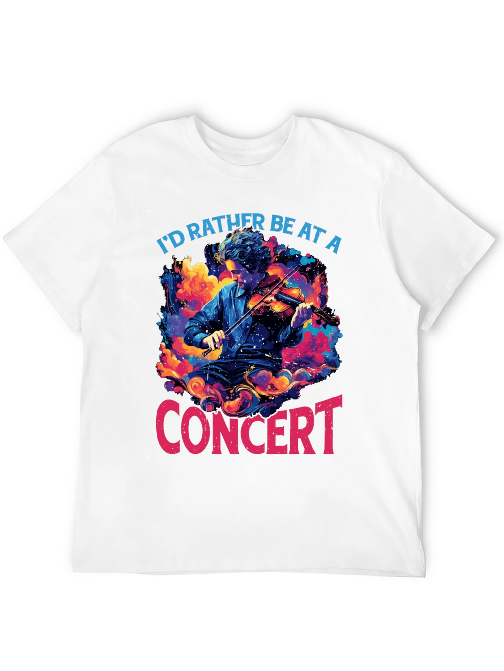 Concert Violinist Graphic T-Shirt