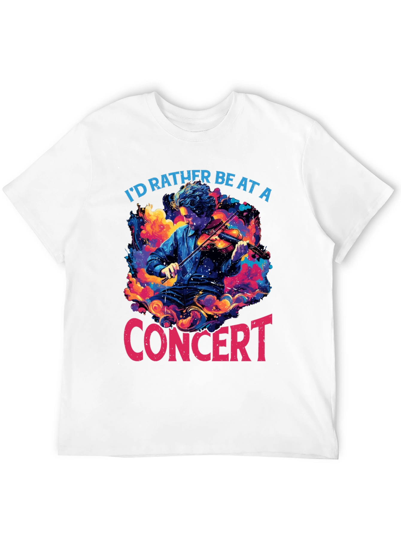 Concert Violinist Graphic T-Shirt