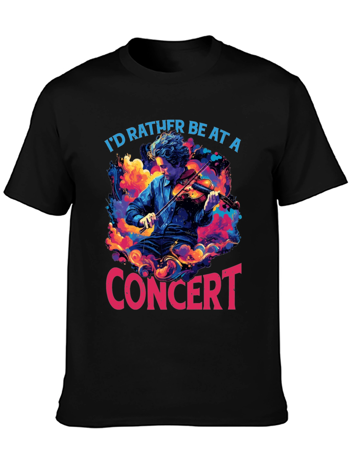Concert Violinist Graphic T-Shirt