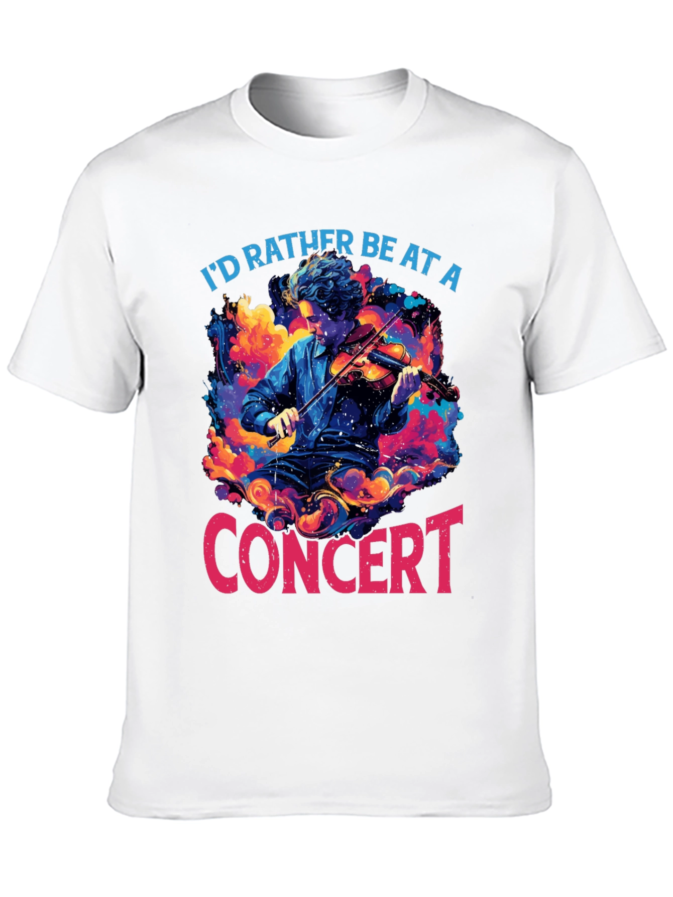Concert Violinist Graphic T-Shirt