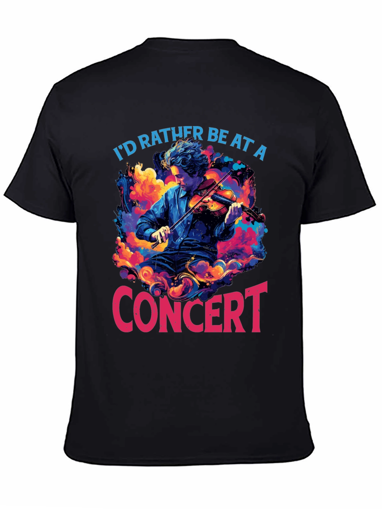 Concert Violinist Graphic T-Shirt