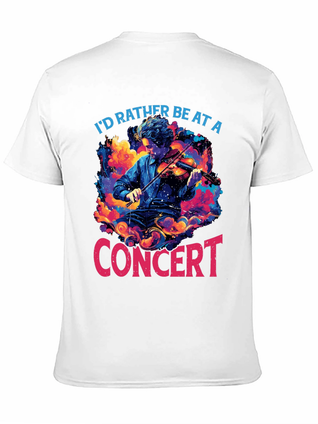 Concert Violinist Graphic T-Shirt