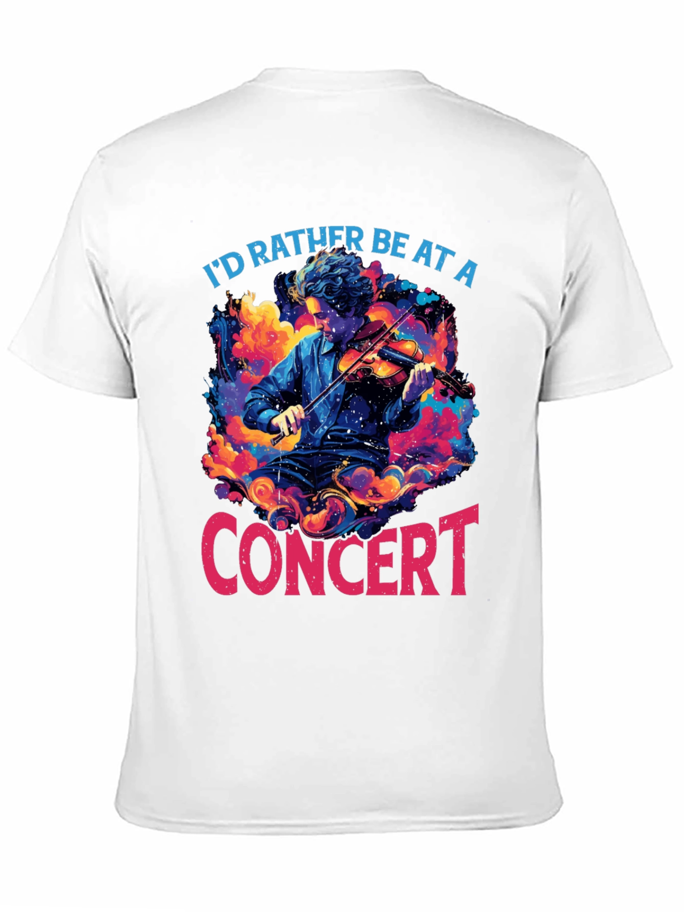 Concert Violinist Graphic T-Shirt