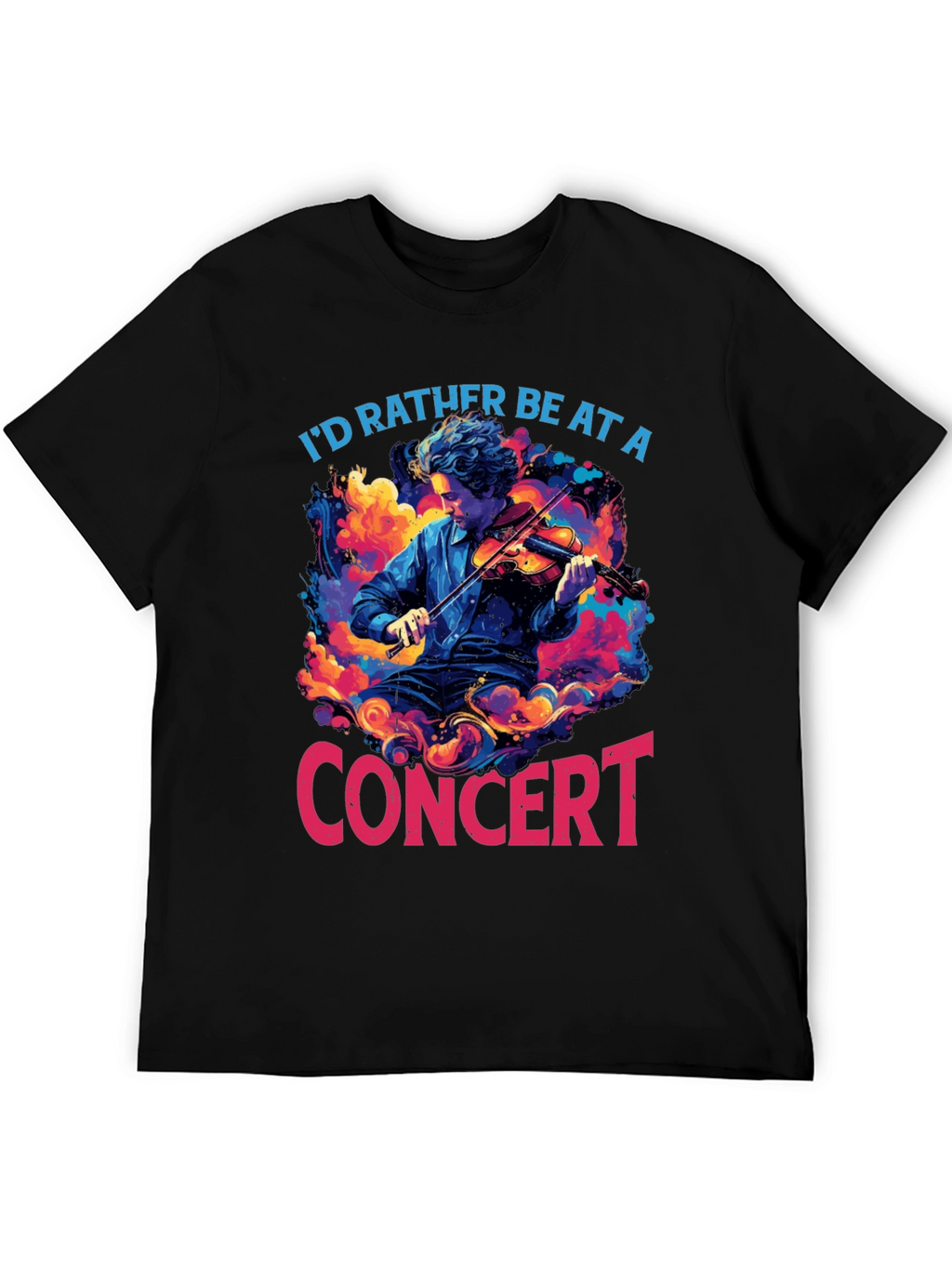 Concert Violinist Graphic T-Shirt