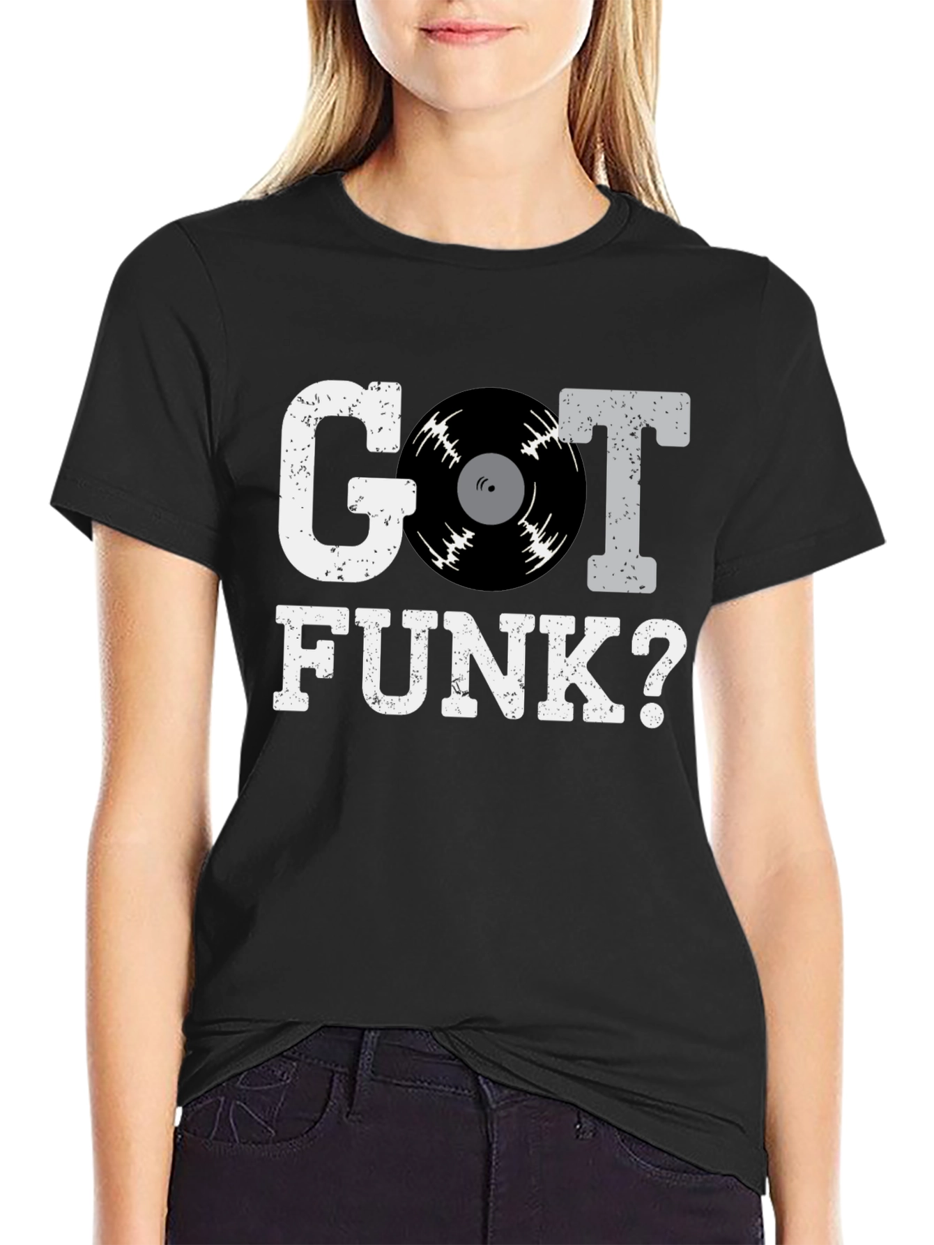 Got Funk? Mens Black Graphic T-Shirt