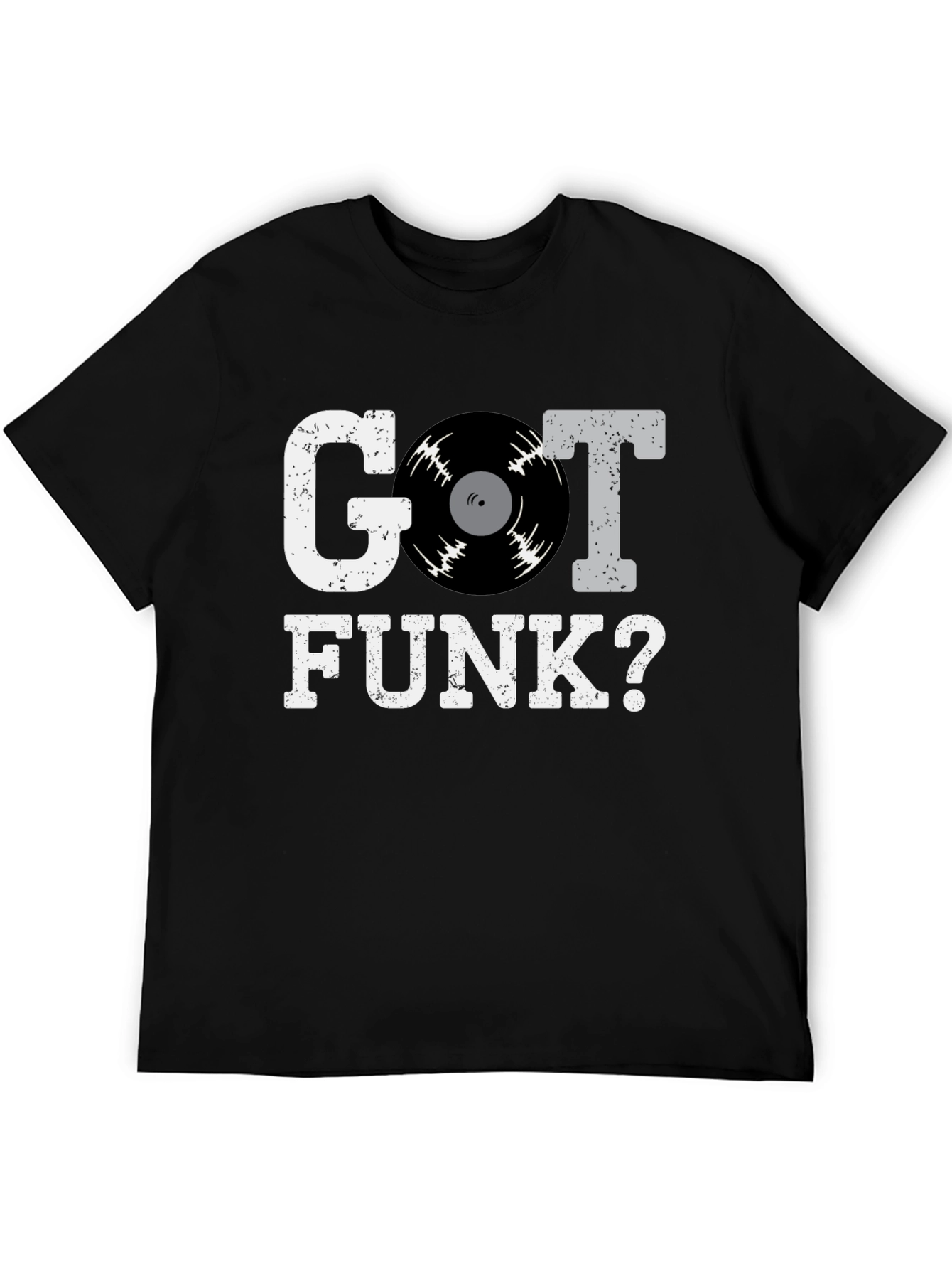 Got Funk? Mens Black Graphic T-Shirt