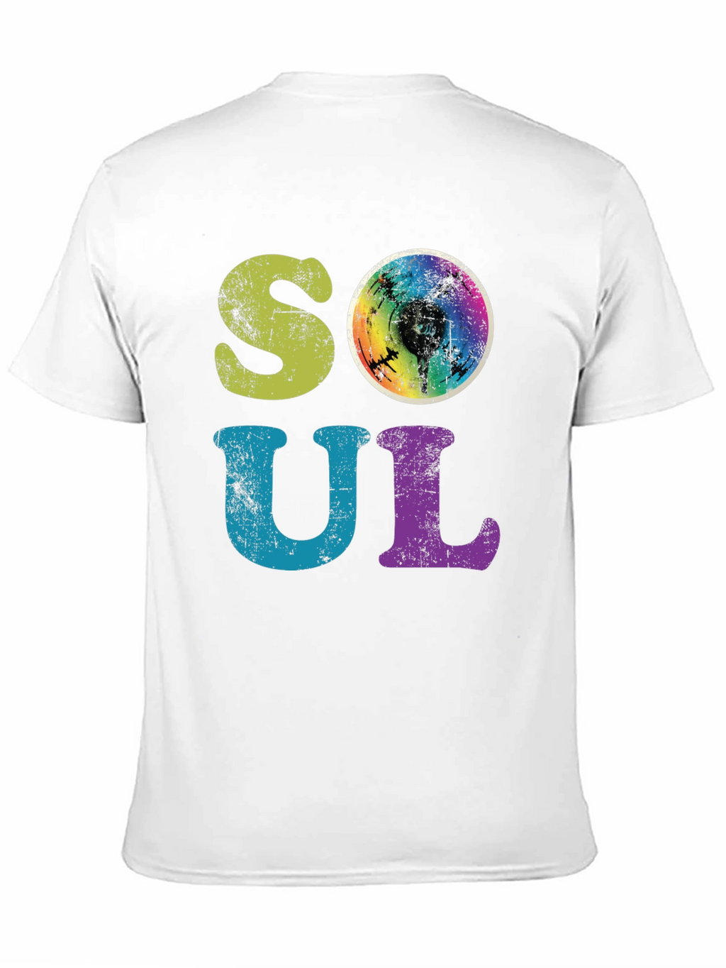 Soul Vinyl Graphic T-Shirt - Retro Style
