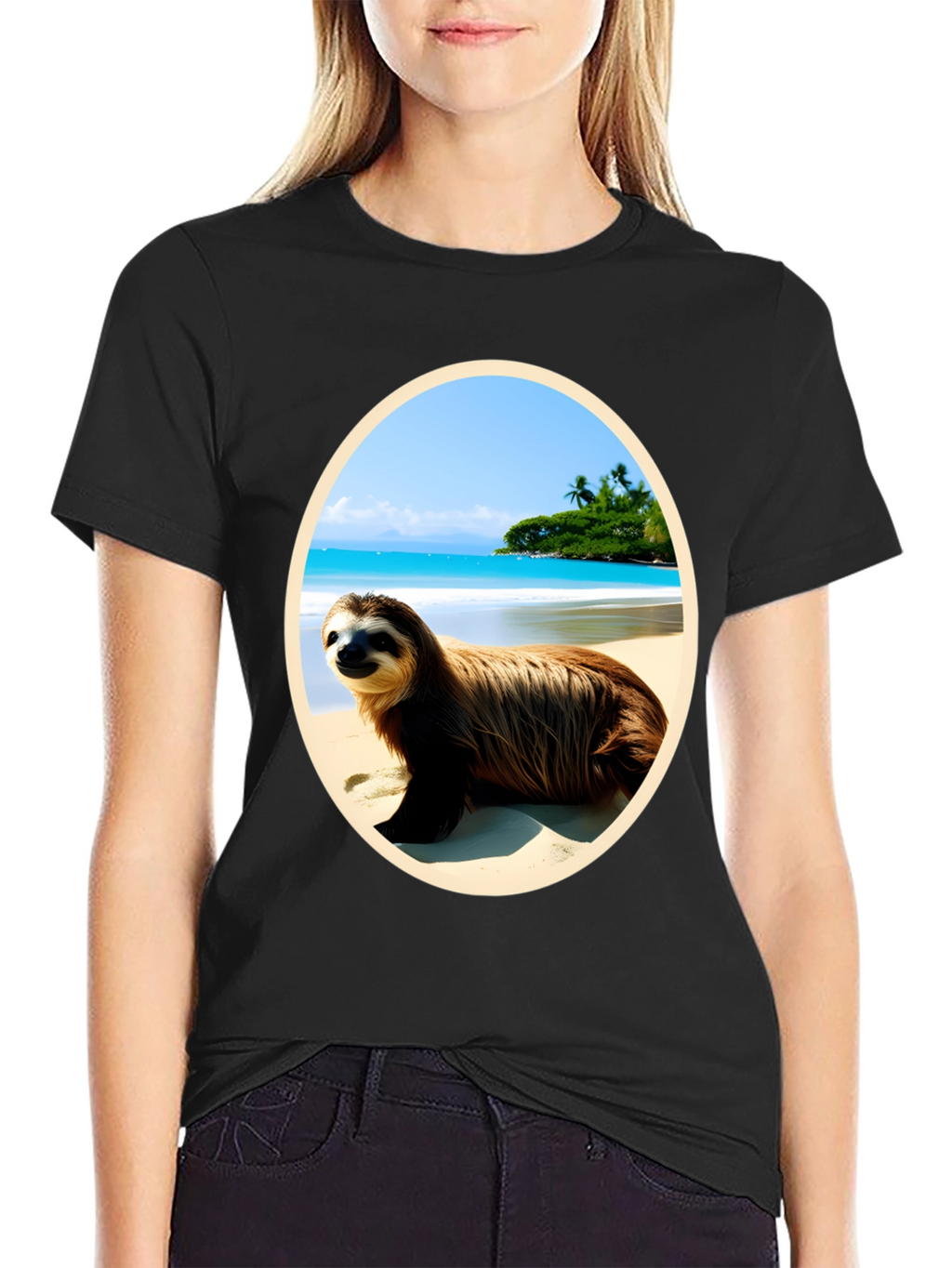Sloth Beach T-Shirt