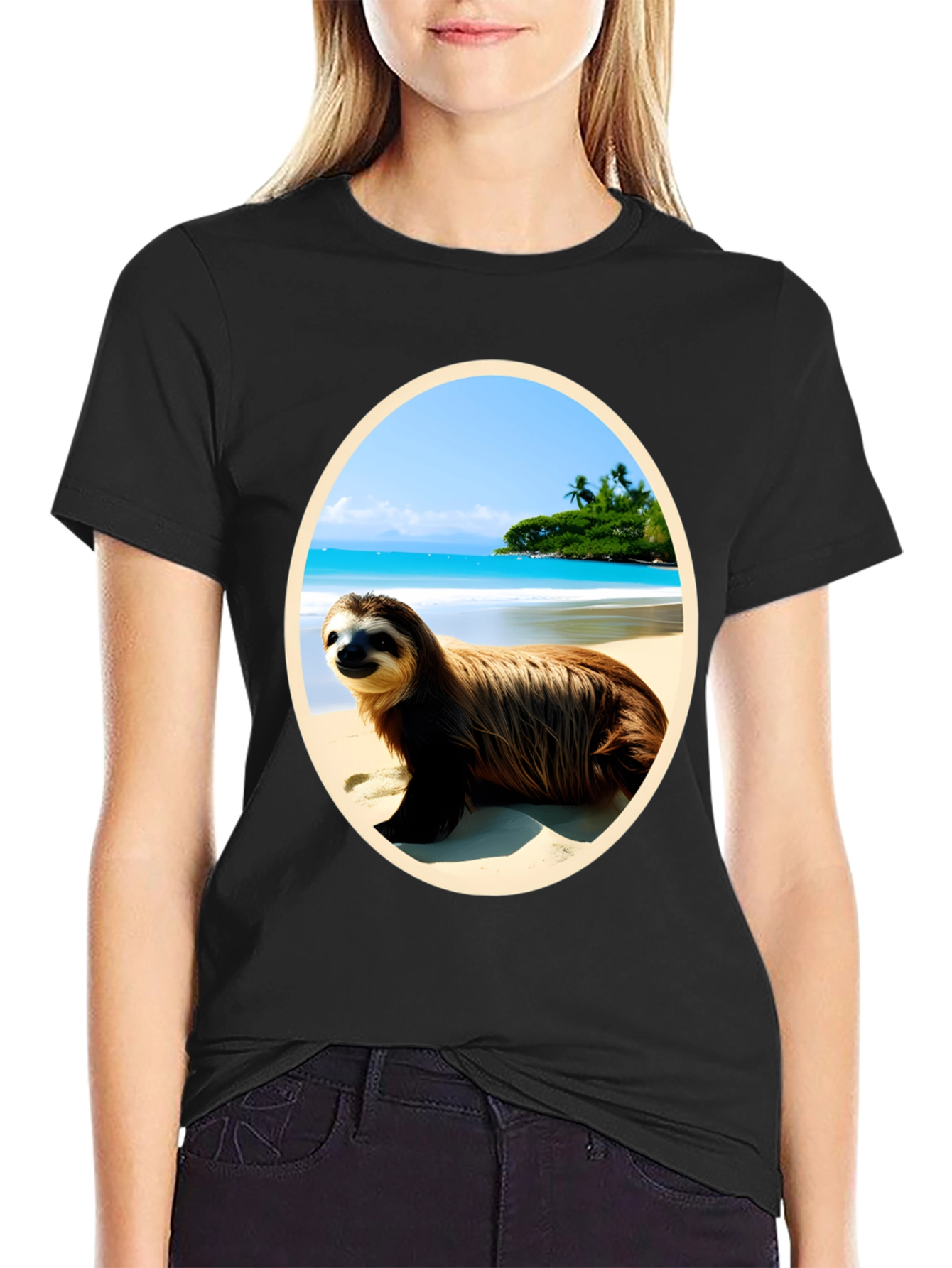 Sloth Beach T-Shirt