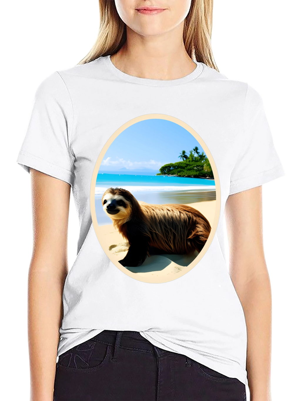 Sloth Beach T-Shirt