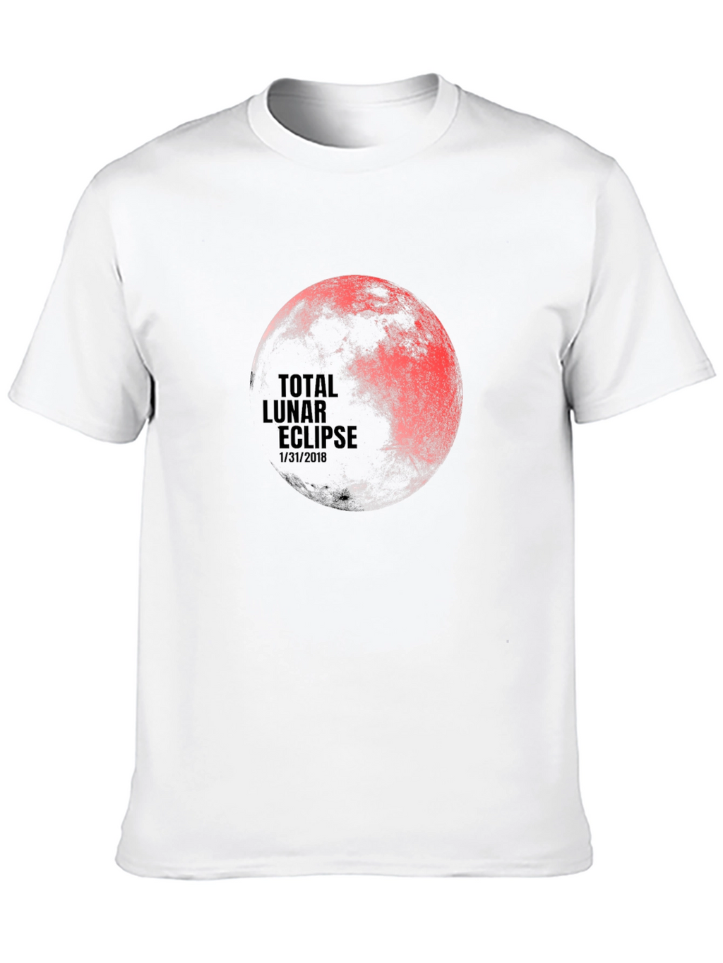 Total Lunar Eclipse Graphic T-Shirt